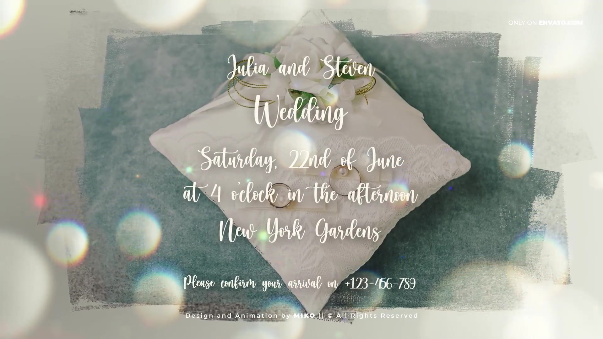 Wedding Invitation V2 Videohive 33854960 After Effects Image 6