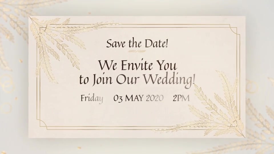 Wedding Invitation Videohive 27380098 After Effects Image 5