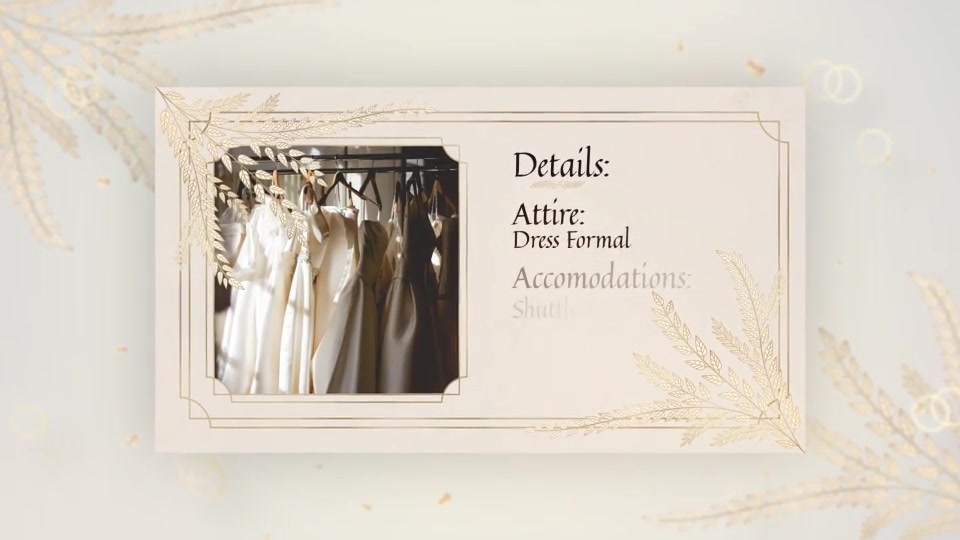 Wedding Invitation Videohive 27380098 After Effects Image 8