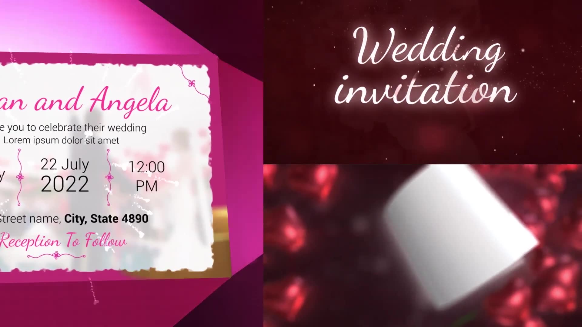 Wedding Invitations Pack Videohive 36051049 After Effects Image 11