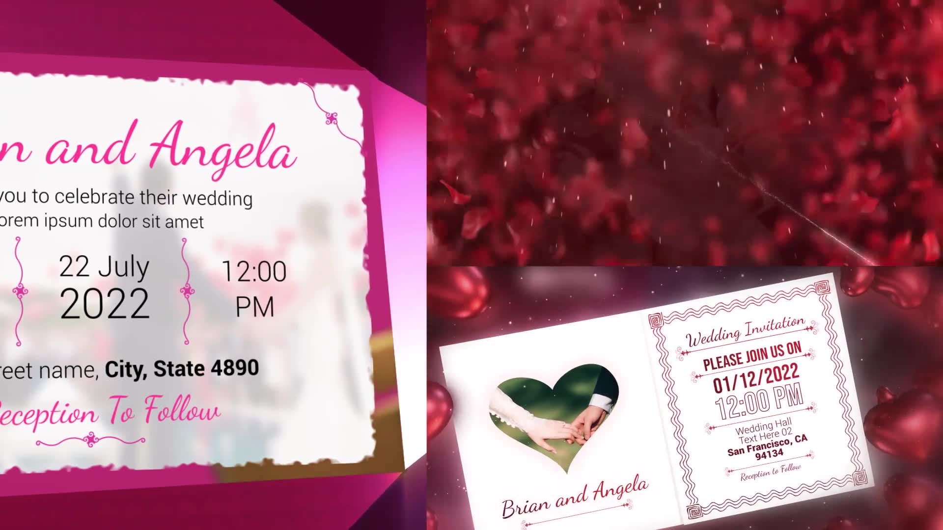 Wedding Invitations Pack Videohive 36051049 After Effects Image 12