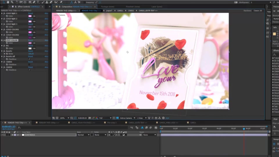 Wedding Love Card Intro - Download Videohive 19313411