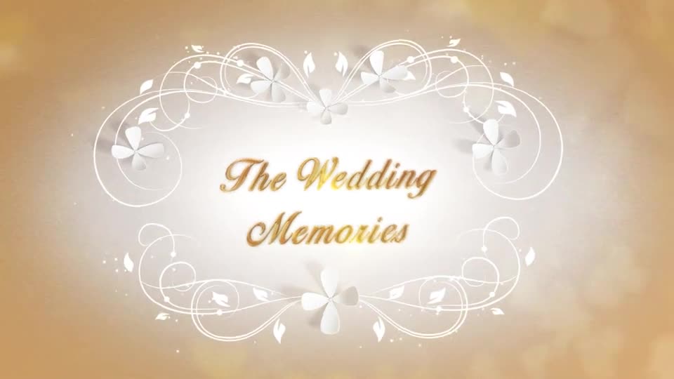Wedding Memories Videohive 23266253 After Effects Image 1