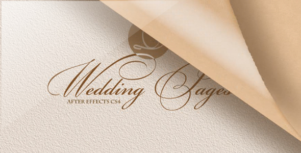 Wedding Pages - Download Videohive 1666533