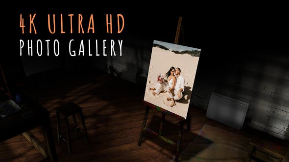 Wedding Photo Gallery in an Art Studio - Videohive Download 32880089