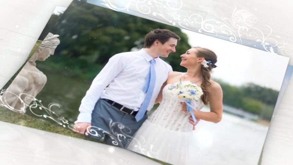 Wedding Photo Gallery with Ornament - Download Videohive 6854345