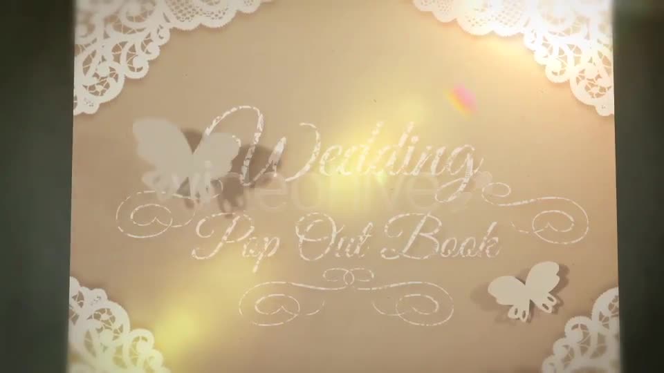 Wedding Pop Out Book Videohive 2589724 After Effects Image 1