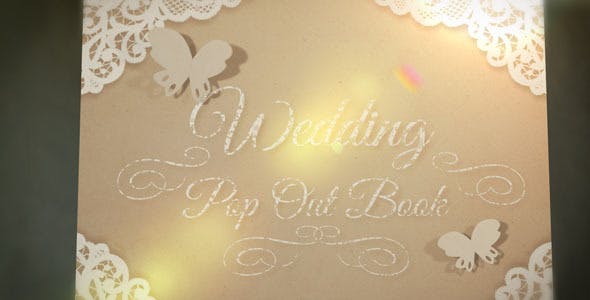 Wedding Pop Out Book - Download 2589724 Videohive