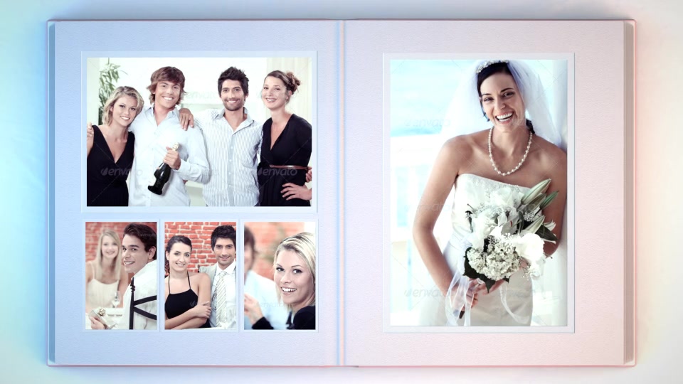 VideoHive - Wedding Album Pop Up Book [AEP, MOGRT] Free Download