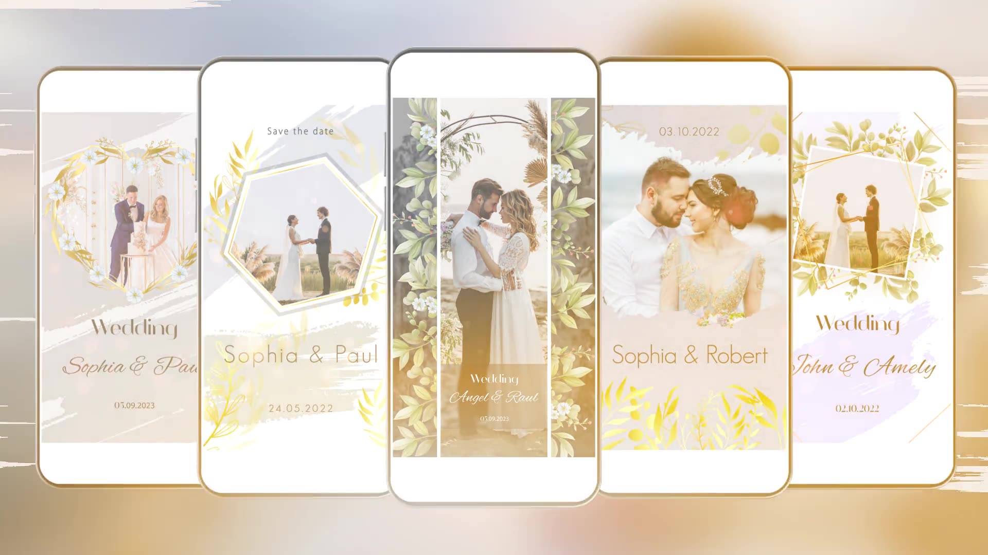 Wedding & Romantic Stories Pack Videohive 39507861 After Effects Image 3