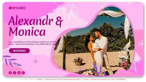 Wedding Romantic Story Slideshow - Download 33333659 Videohive