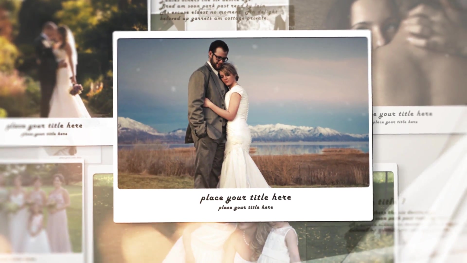 Wedding Slides Videohive 13159134 After Effects Image 9