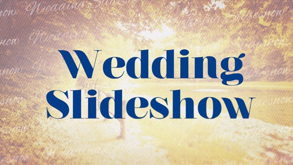 Wedding Slideshow - 4027092 Videohive Download