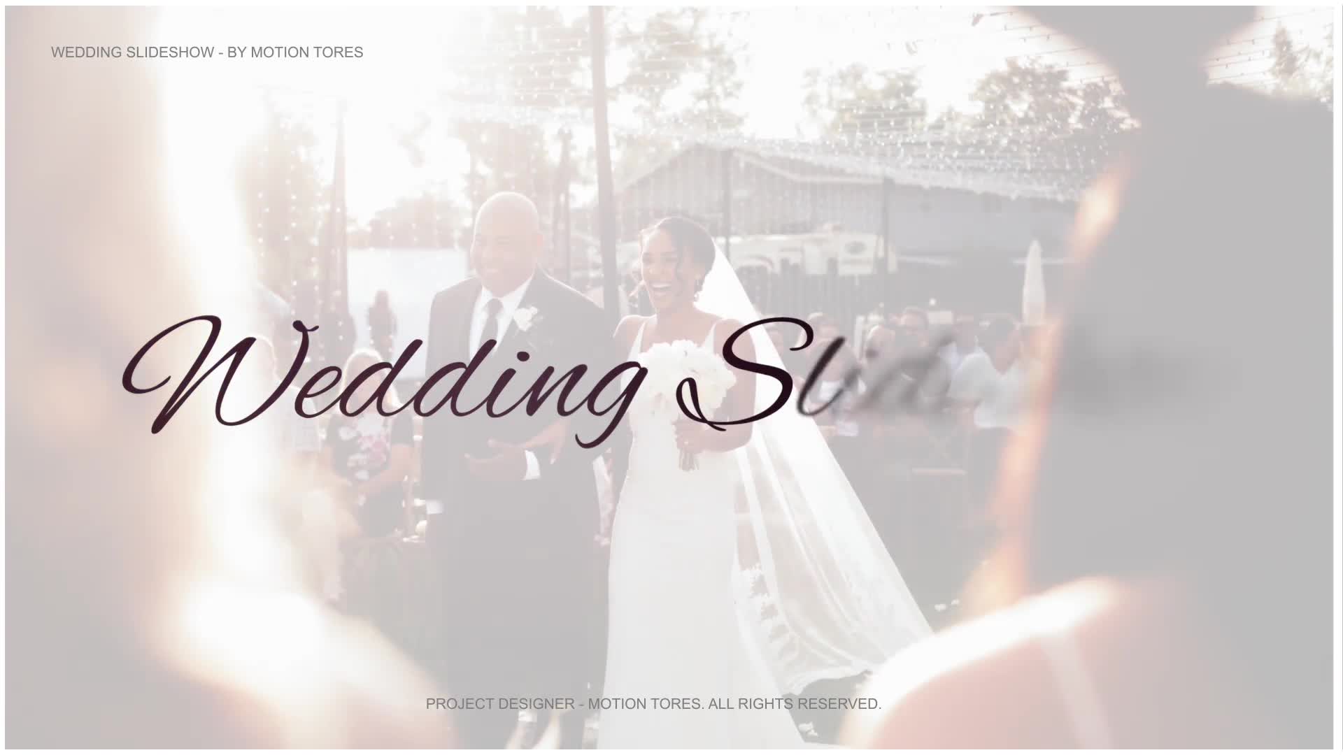 Wedding Slideshow \ FCPX Videohive 34579055 Apple Motion Image 1