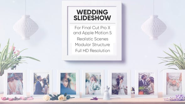 Wedding Slideshow for FCPX and Apple Motion 5 - Videohive 23573009 Download