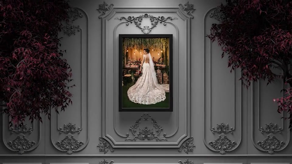 Wedding Slideshow in a Rococo style decor Videohive 54320714 After Effects Image 11