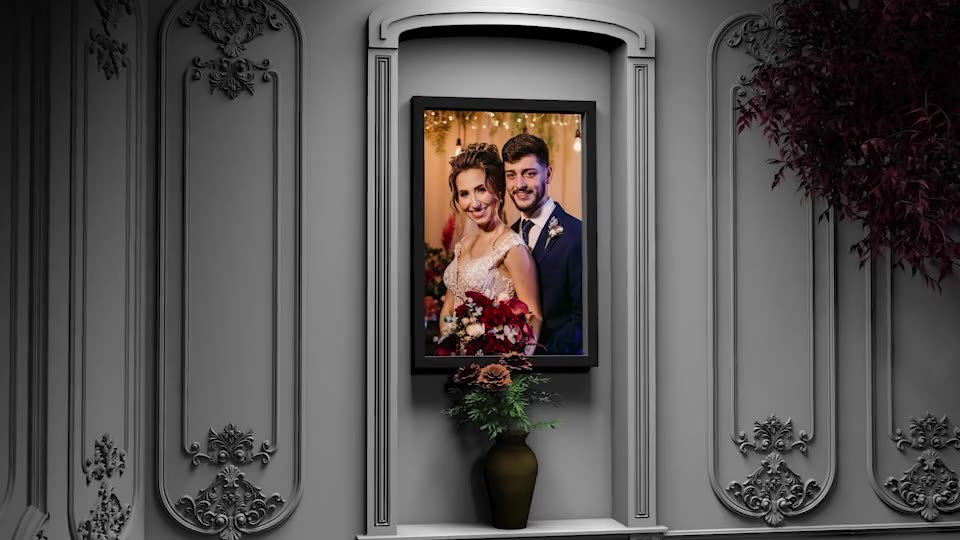 Wedding Slideshow in a Rococo style decor Videohive 54320714 After Effects Image 2