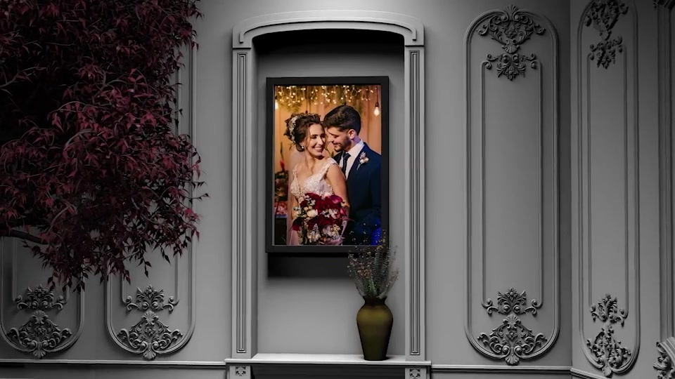 Wedding Slideshow in a Rococo style decor Videohive 54320714 After Effects Image 3