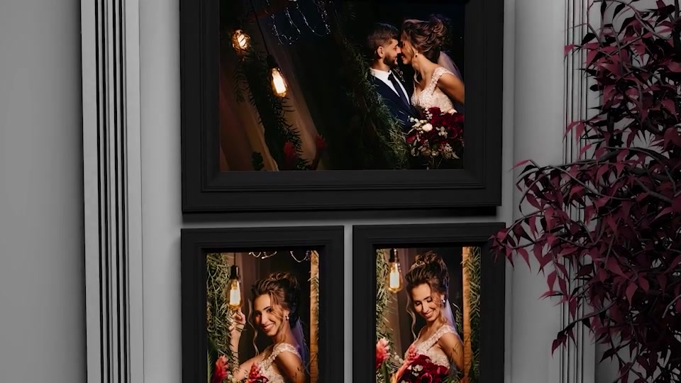 Wedding Slideshow in a Rococo style decor Videohive 54320714 After Effects Image 4