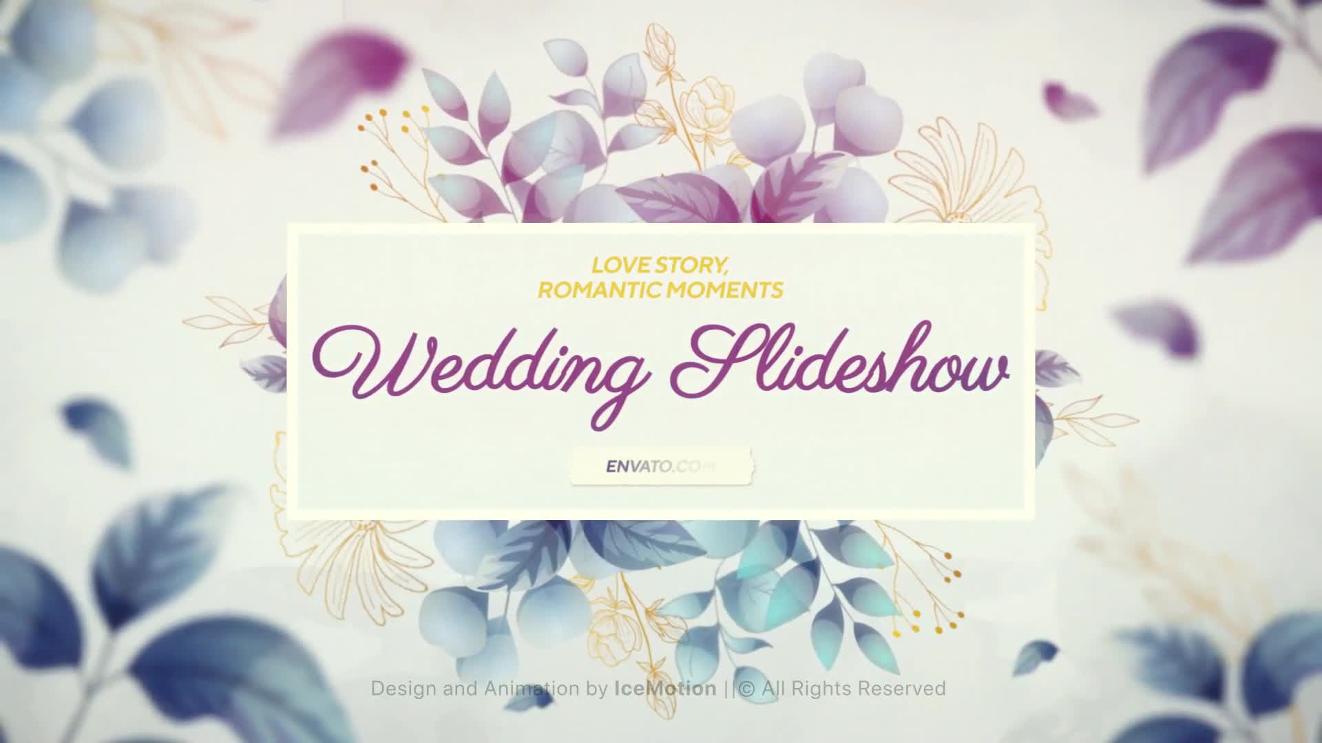 Wedding Slideshow || Photo Slideshow Videohive 36312923 After Effects Image 1