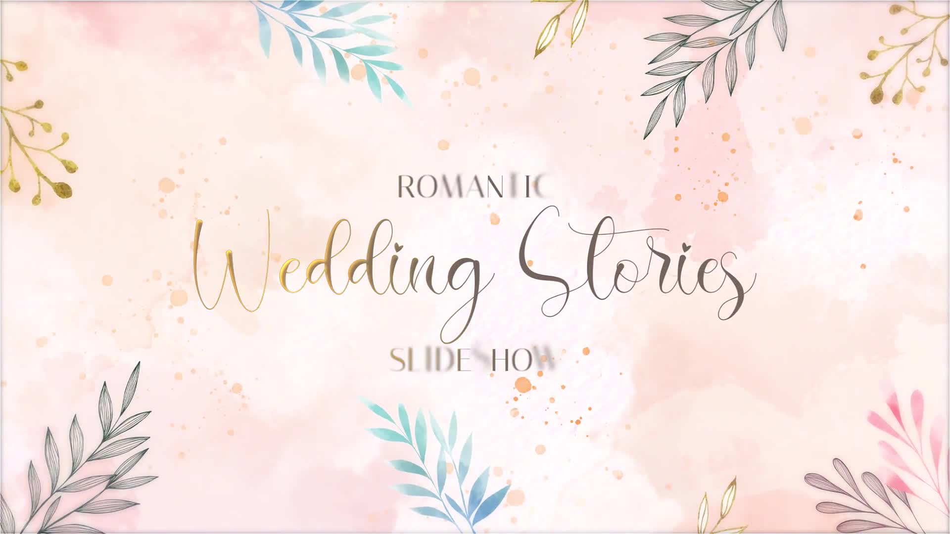 Wedding Slideshow Videohive 36396404 After Effects Image 1