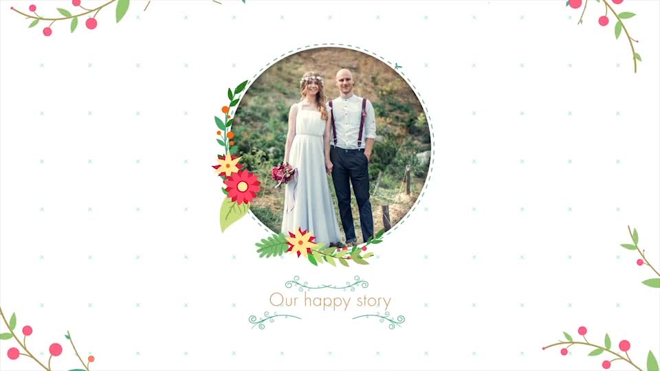 Wedding Story & Flowers Videohive 14273697 After Effects Image 1
