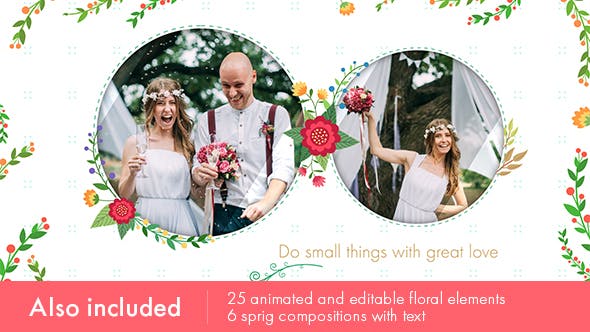 Wedding Story & Flowers - Download Videohive 14273697