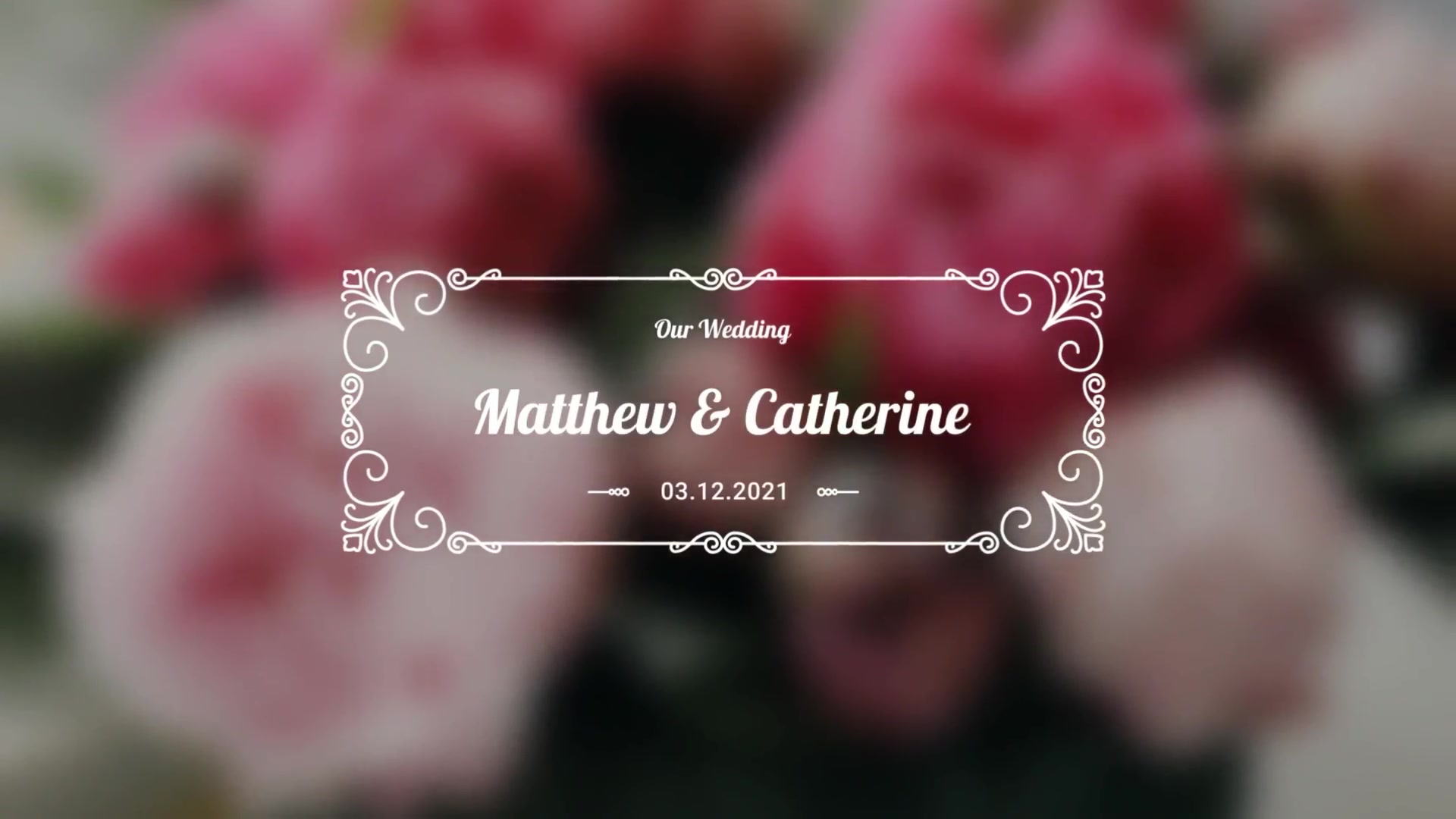 Wedding Titles Videohive 36425392 After Effects Image 11