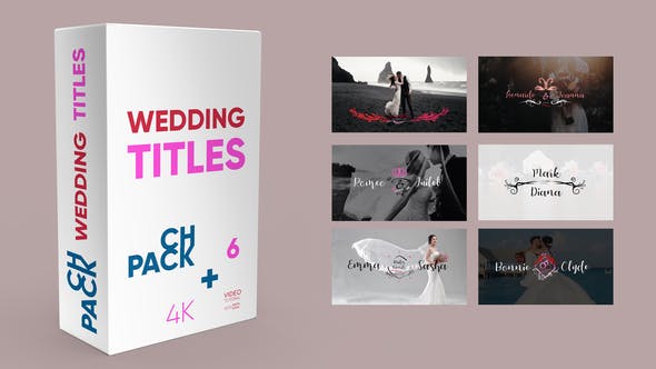 Wedding Titles - 36821757 Videohive Download