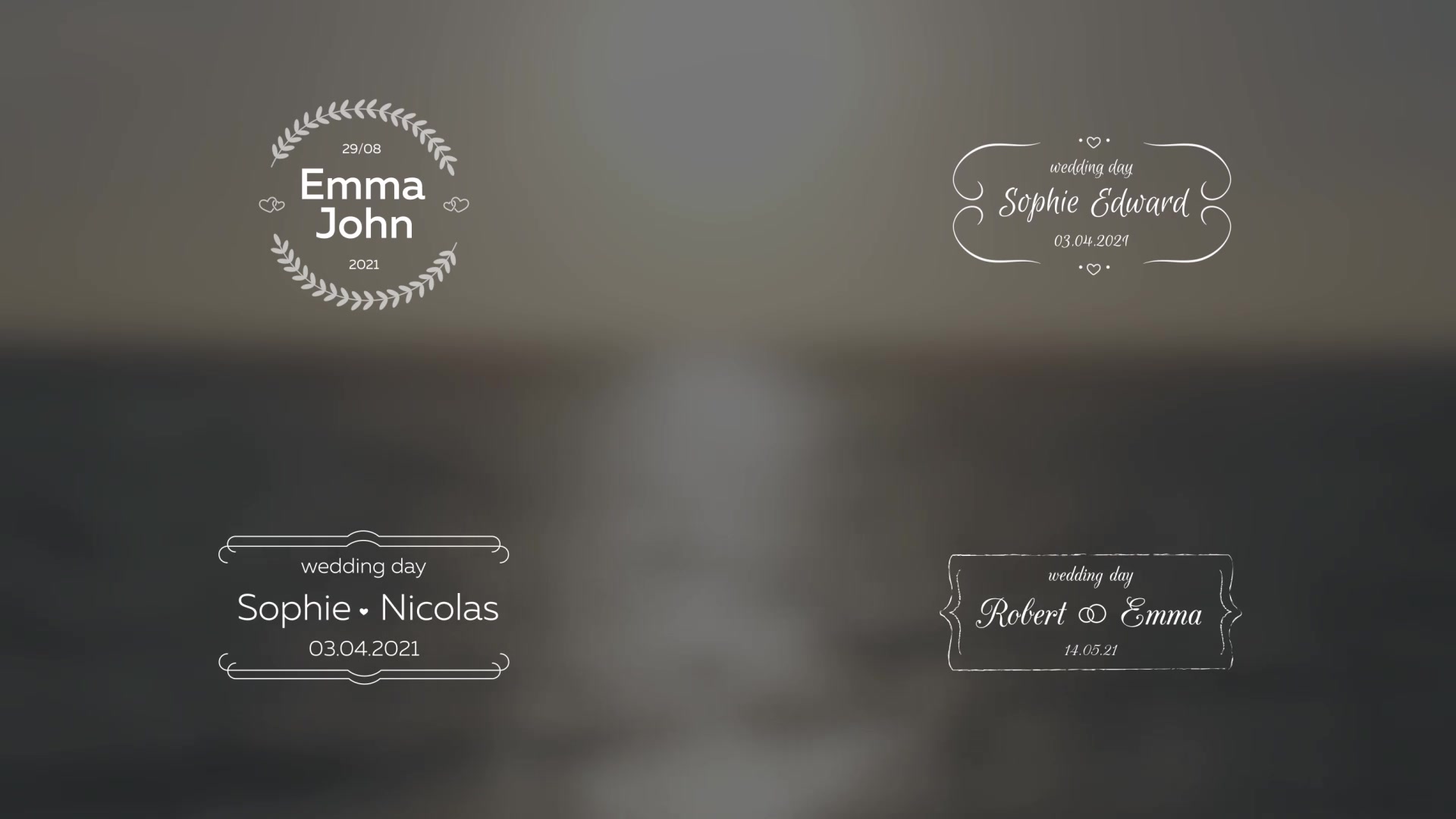 Wedding Titles Videohive 36969031 After Effects Image 6