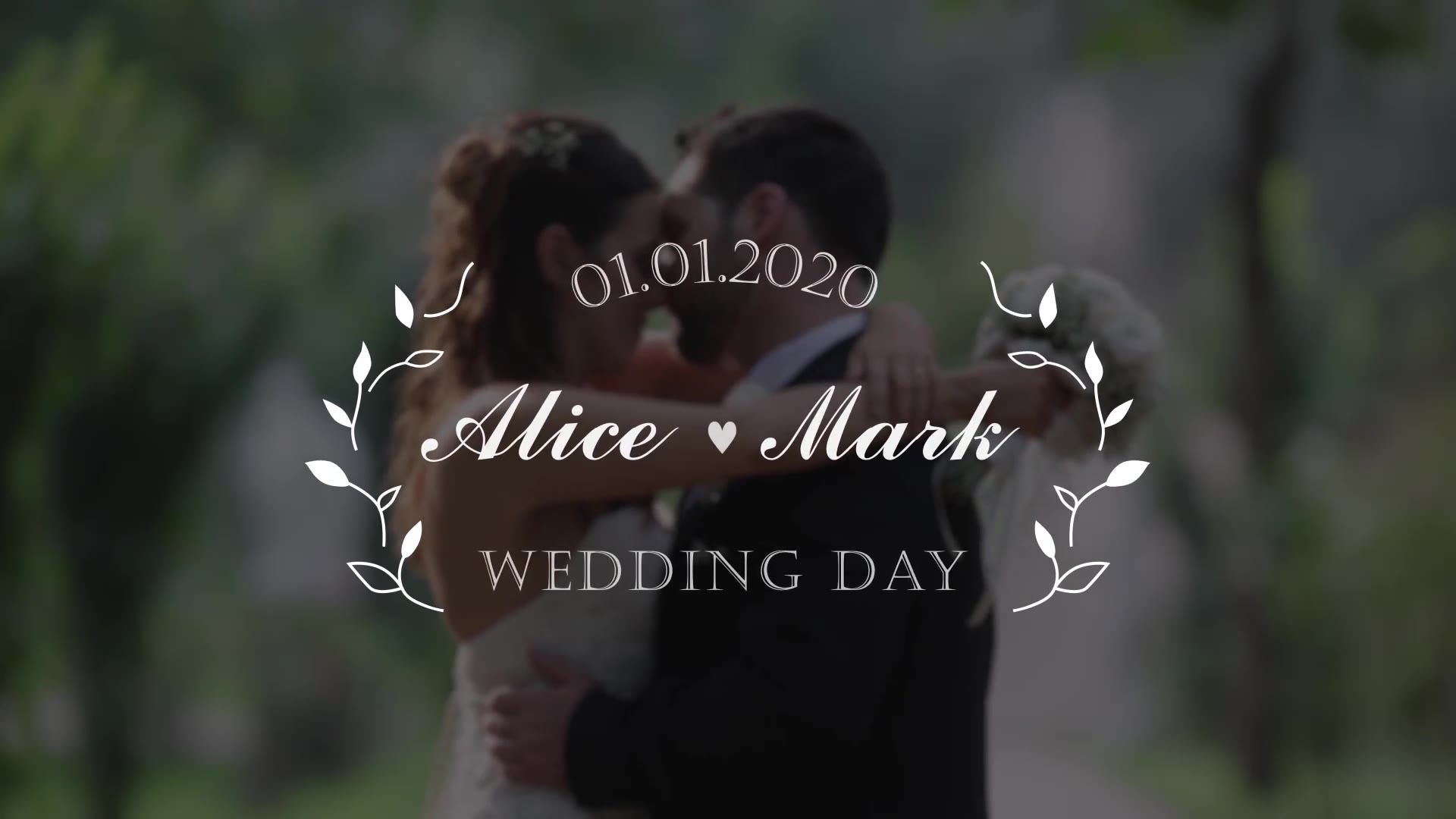 Wedding Titles | After Effects Videohive 26464526 After Effects Image 3