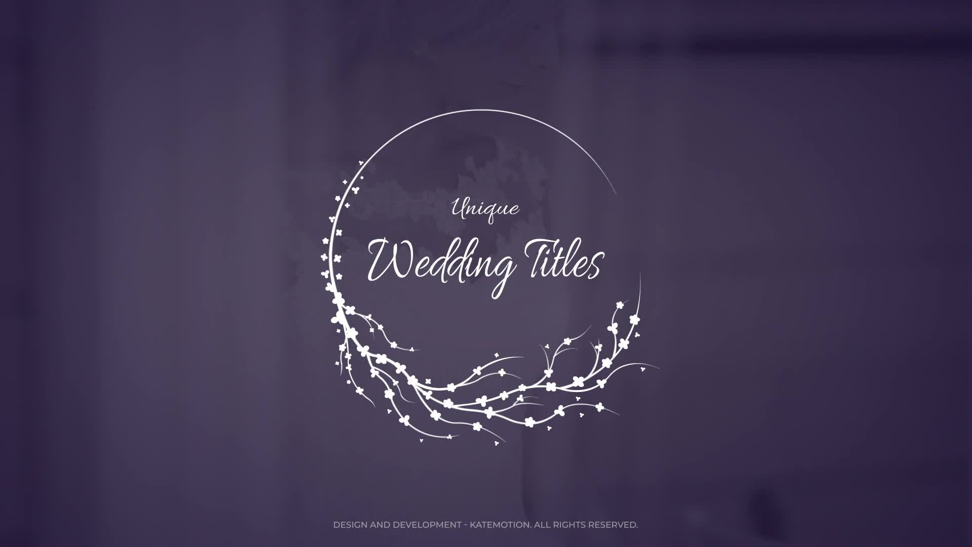 30 wedding titles videohive free download after effects project