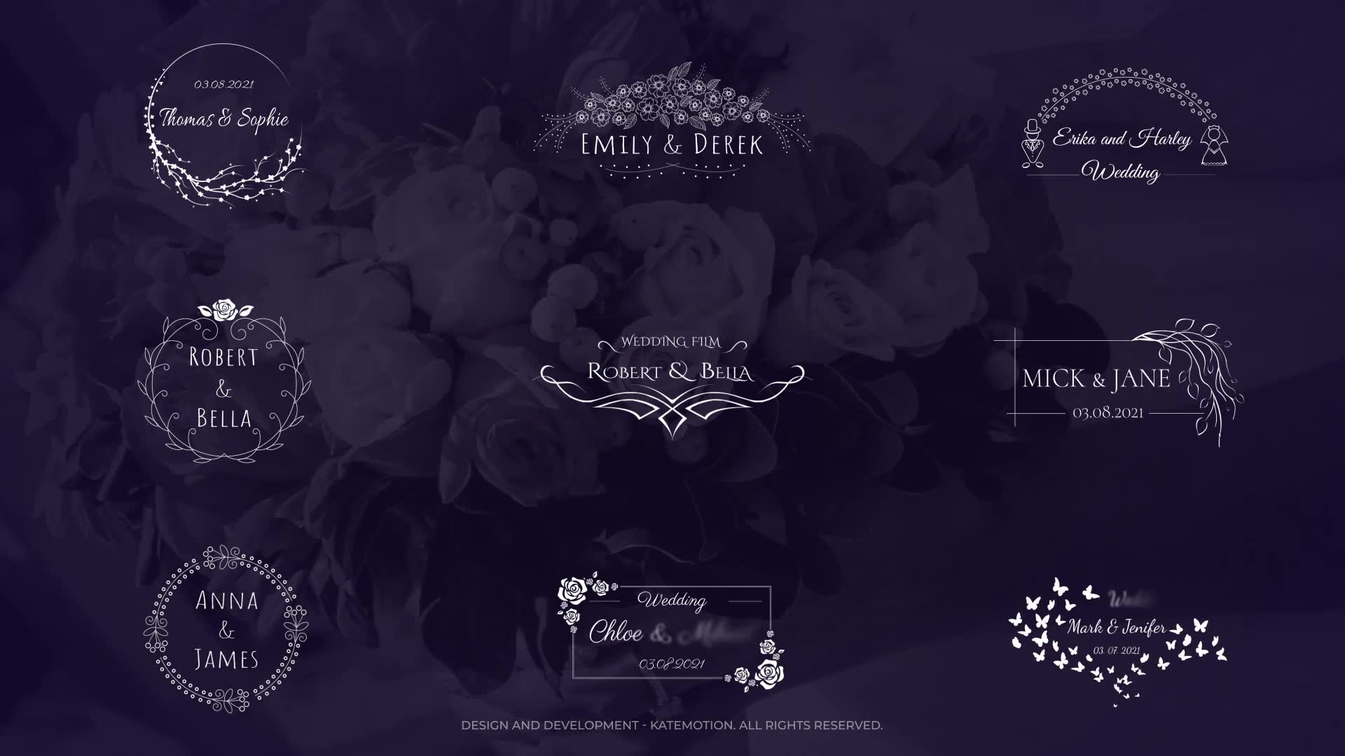 Wedding Titles | After Effects Videohive 33877770 After Effects Image 2