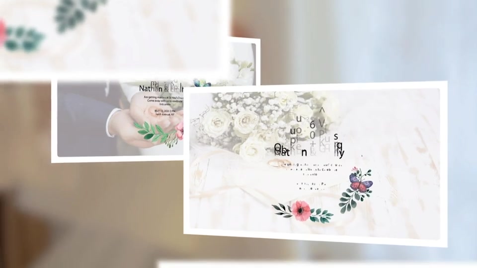 Wedding Titles Videohive 21446739 After Effects Image 7
