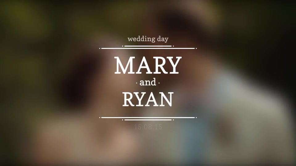 Wedding Titles - Download Videohive 11804990