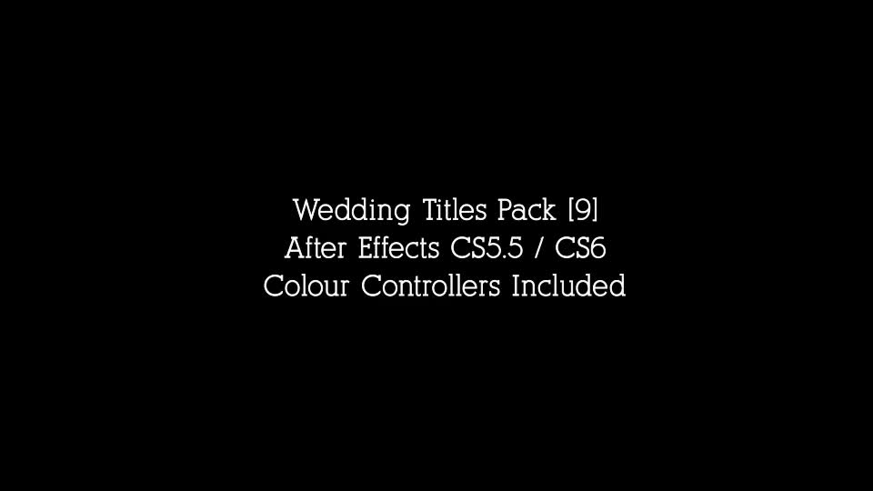 Wedding Titles - Download Videohive 12298413