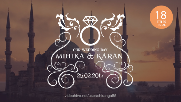 Wedding Titles - Download Videohive 19864773