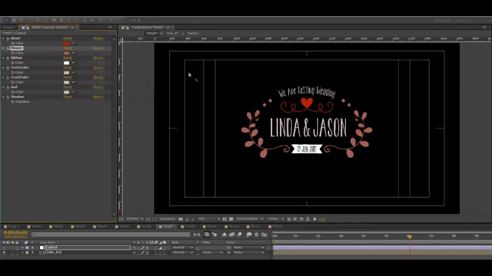 Wedding Titles - Download Videohive 20396133