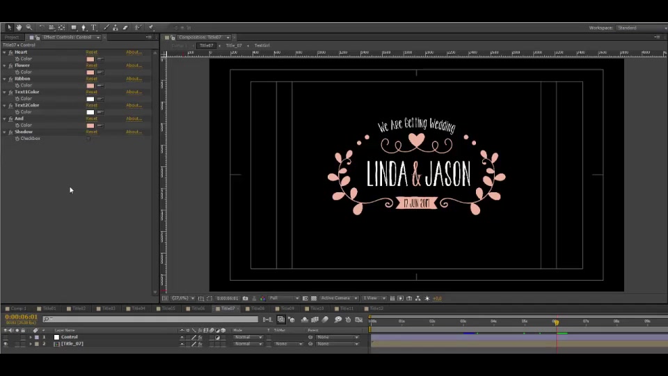 Wedding Titles - Download Videohive 20396133