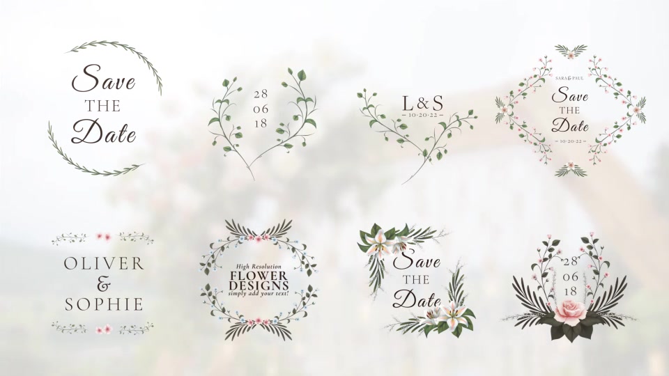 Wedding Titles Videohive 37071913 After Effects Image 9