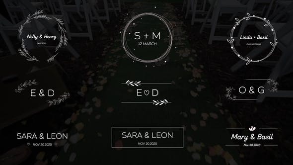 Wedding Titles | FCPX & Apple Motion - Videohive Download 34371778