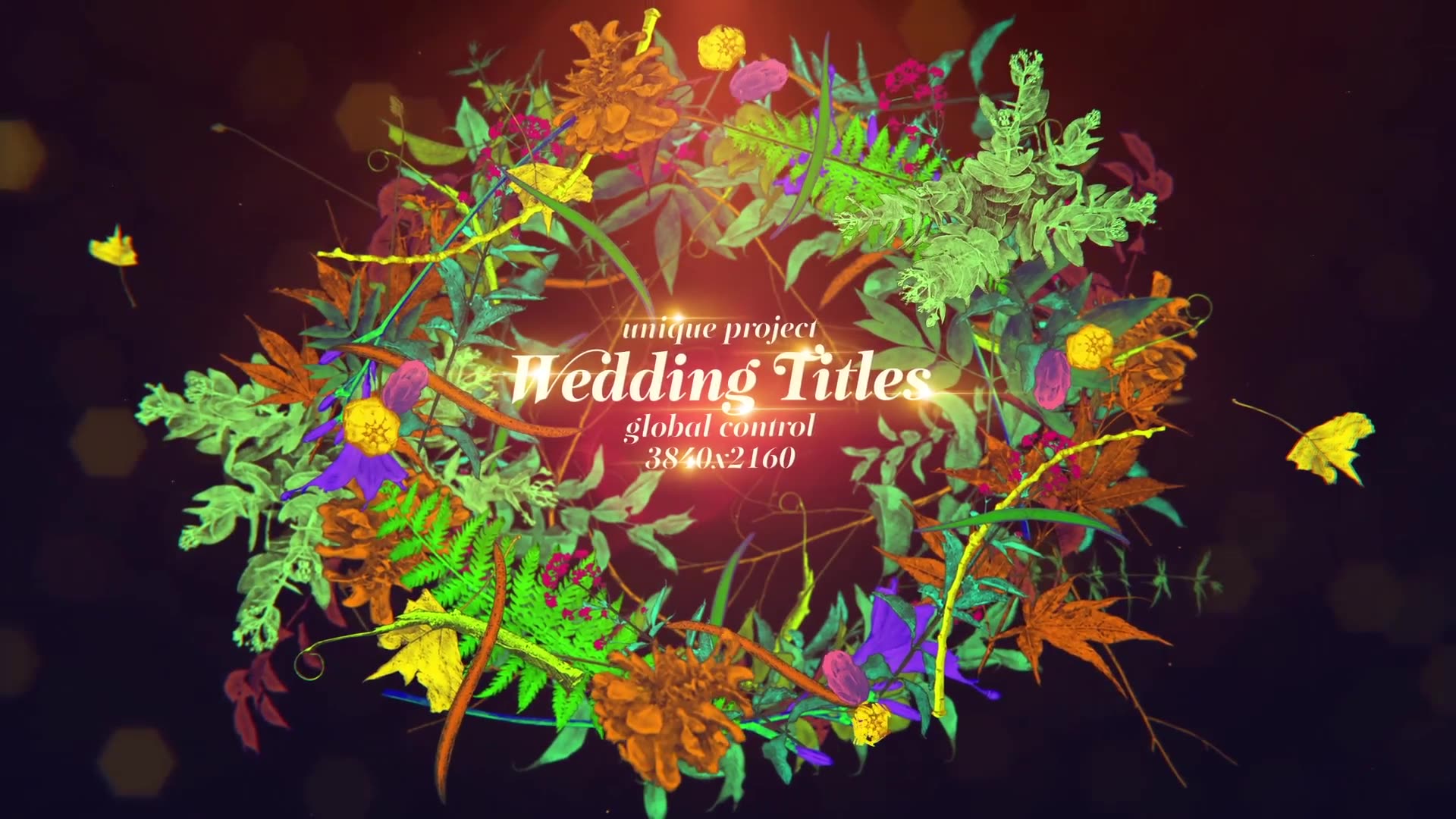 Wedding Titles/ Hand Draw/ Love Story/ Vintage Typography/ Merry Christmas/ Plants/ Flowers/ Wreath Videohive 29432563 After Effects Image 5