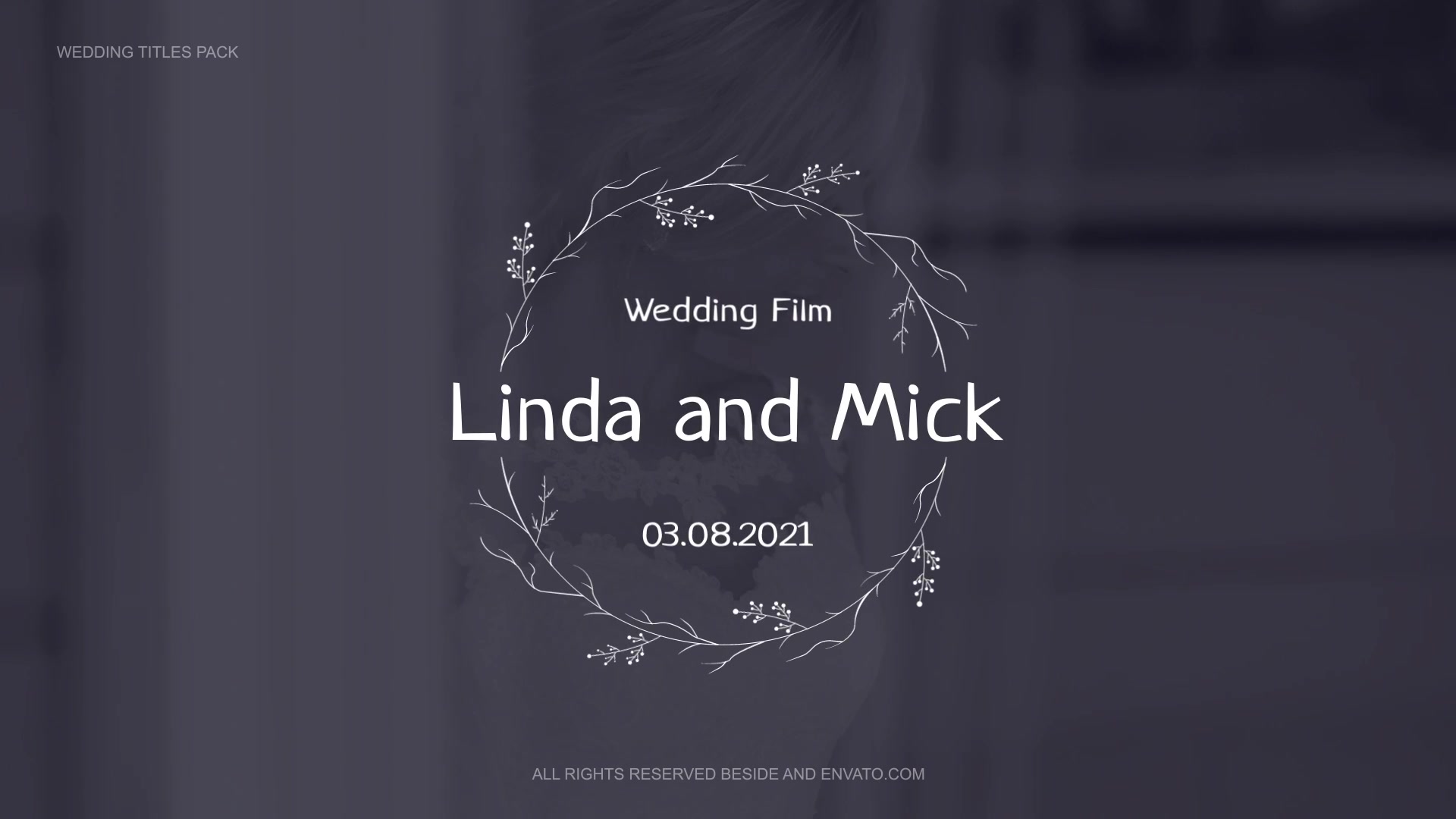 Wedding Titles Pack | AE Videohive 34487529 After Effects Image 9