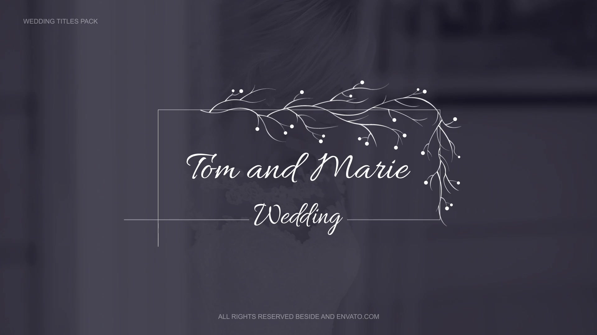 Wedding Titles Pack | Premiere Pro Videohive 34562607 Premiere Pro Image 4