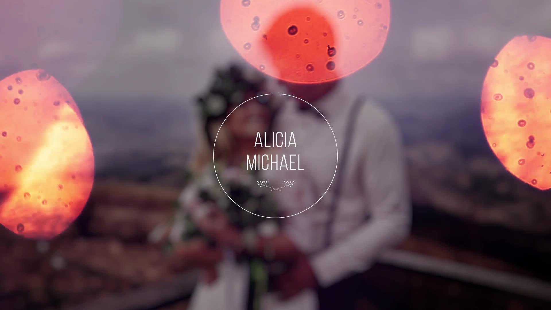 Wedding Titles Slideshow Light Leaks - Download Videohive 19327406