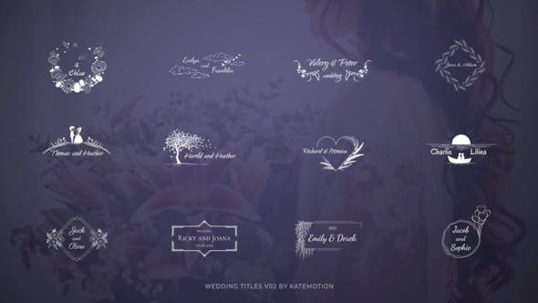 Wedding Titles V2 Part 1 | Final Cut Pro - Download 38929523 Videohive