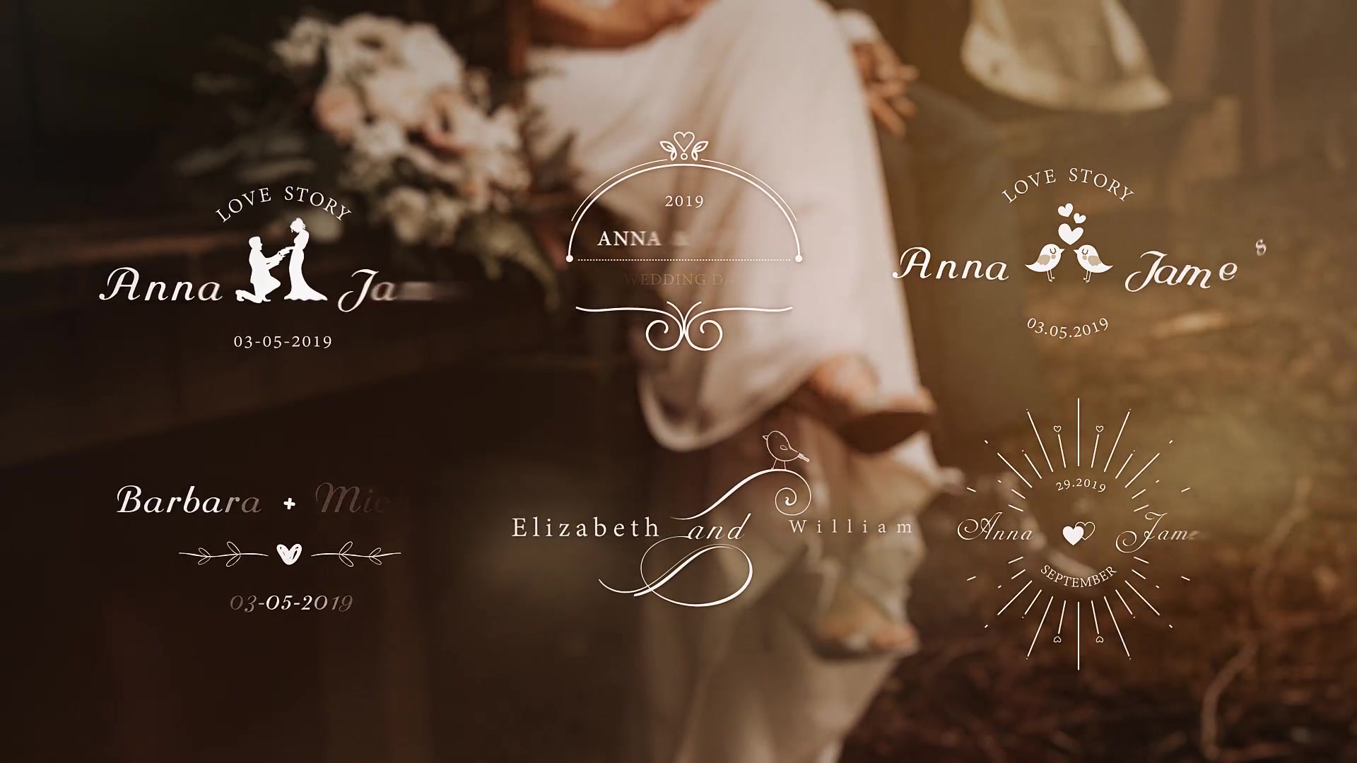 Wedding Titles Videohive 23506580 After Effects Image 12