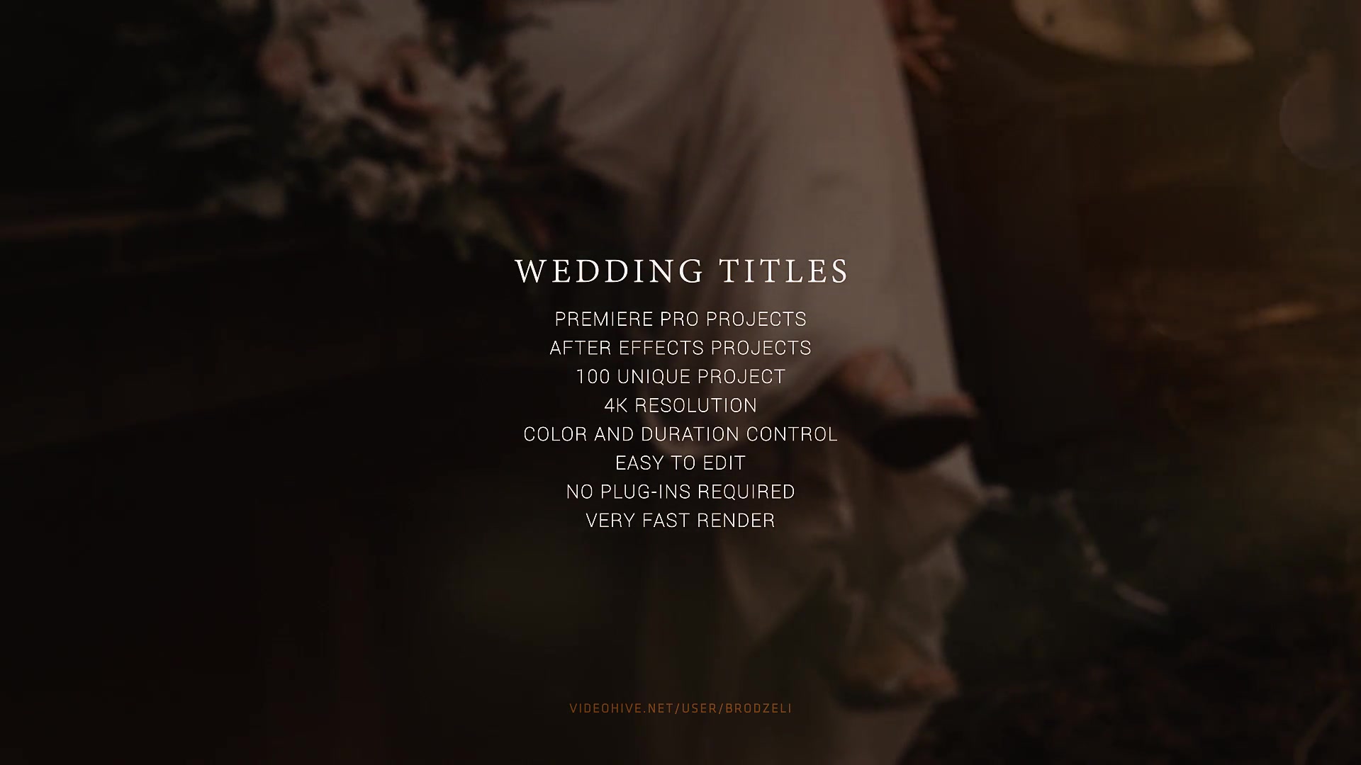 Wedding Titles Videohive 23506580 After Effects Image 13