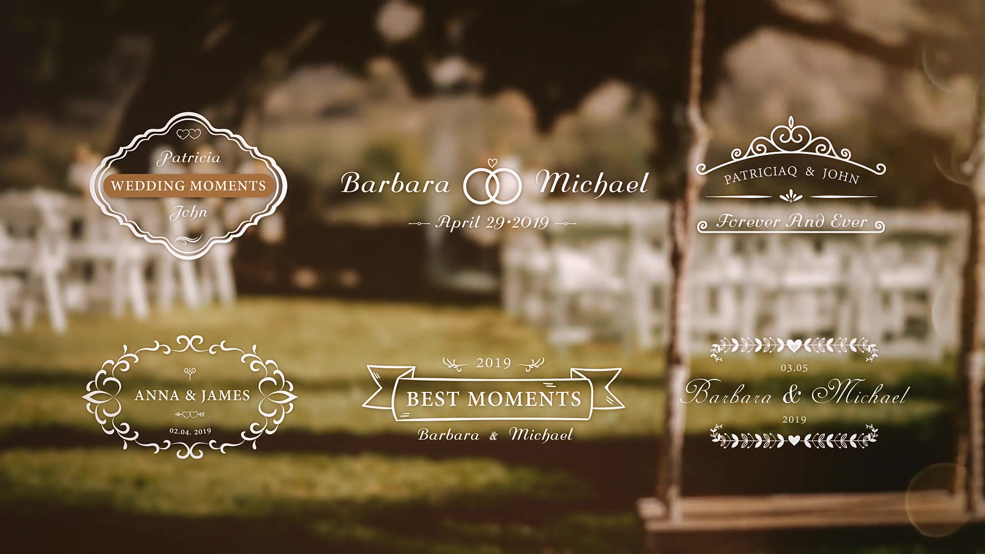 Wedding Titles Videohive 23506580 After Effects Image 6