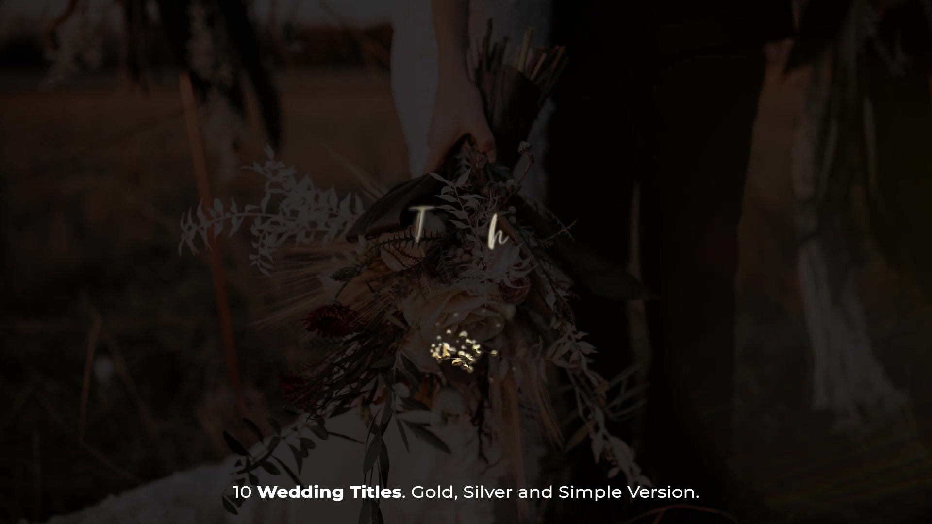 Wedding Titles Videohive 35835681 After Effects Image 5